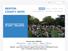 Tablet Screenshot of bcdems.org